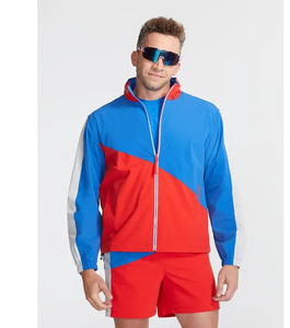Survêtement en nylon unisexe OEM pour hommes survêtement coupe-vent réfléchissant personnalisé survêtement de randonnée jogging pour hommes marque par Terzo Sports - Product Image 5