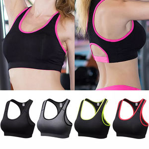 Activewear <b>Backless</b> Crop Sports <b>Bra</b> Latest Good Quality New Design Simple Halter Neck Sports <b>Bra</b> - Product Image 6