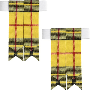 Scottish Kilt <b>Sock</b> Flashes Tartans Highland Kilt Hose Flashes Pointed <b>Men's</b> Scottish Kilt Wholesale Hose Flashes Professional - Product Image 6