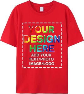Camiseta informal deportiva de verano para hombre, 220gsm, algodón, manga corta, transpirable, holgada, Color sólido, camisetas digitales - Product Image 2
