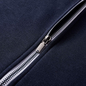 Sweat à capuche 100% coton épais et épais pour homme en éponge française de haute qualité Streetwear vierge surdimensionné avec logo personnalisé sweats à capuche zippés avec poche - Product Image 4