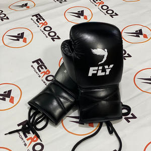 Gants de boxe professionnels de formation, design personnalisé, cuir de vache véritable, gants de boxe MMA, Muay Thai - Product Image 6