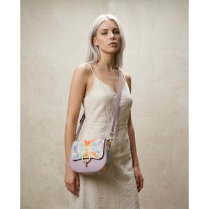 Bolso cruzado estructurado en piel genuina Dollaro y Savage - Hecho en Italia - Art. 26122 - Product Image 2