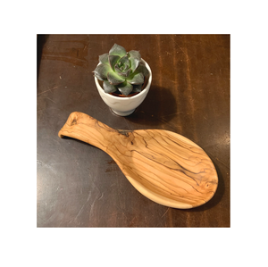 Cuchara de madera de alta calidad, mesa de comedor para el hogar, soporte de tenedor decorativo recién llegado para restaurante, artesanía natural - Product Image 6
