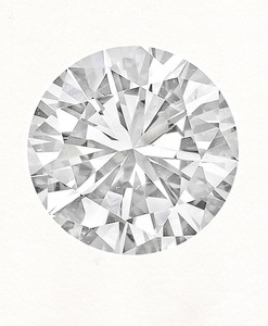 Gemver 3ct Round Cut Loose Diamond Diamant certifié IGI VVS Clarity EF Color Loose Diamond pour bijoux personnalisés - Product Image 1