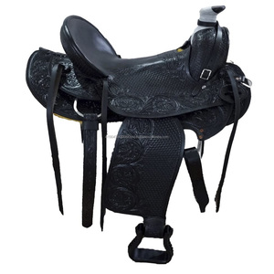 Selle de course de chevaux de haute qualité Dressage Selle anglaise Selle de saut de cheval en cuir d'origine en cuir de qualité supérieure - Product Image 3