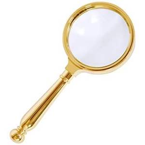 Traditional Metal <b>Magnifying</b> <b>Glass</b> Reflecting Heritage Design For Study Rooms And Reading Corners - Product Image 6