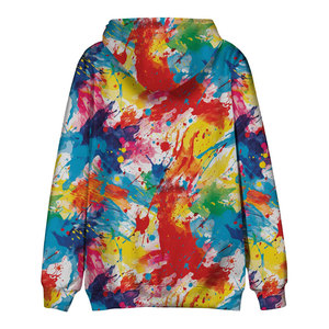 Sudaderas con Capucha Sublimadas Multicolores para Hombre, Ligeras, de Alta Calidad, Transpirables, Resistentes, al por Mayor, con Logotipo Frontal - Product Image 2