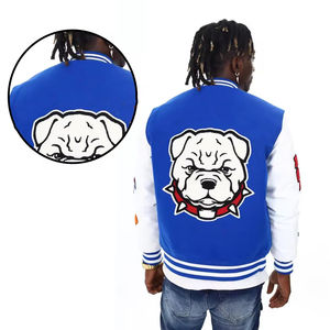 Logotipo personalizado béisbol Letterman Varsity chaquetas fabricantes de ropa chaqueta de béisbol personalizada Letterman chaqueta - Product Image 6