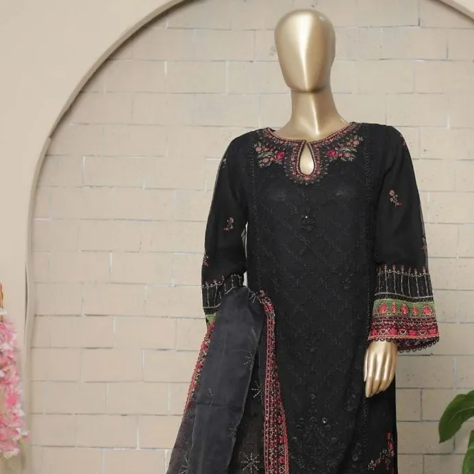 2023 Ssumaira Kollektion Sommerkleider Chiffon 3 Stück genähte Shalwar Kameez & Dupatta Großhandel Pakistani sche Marke Kleidung