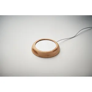 MUGLET Carafe et chauffe-tasse en bambou personnalisés Gadgets personnalisés - Product Image 1