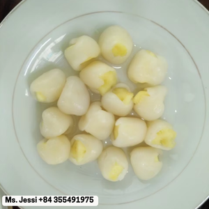 Rambutan Enlatado Estándar de Exportación con Piña |   Rambutan Premium Relleno en Almíbar para Bebidas - Product Image 4