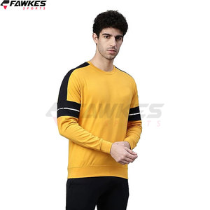 Alta calidad personalizado hecho de gran tamaño de manga personalizada hombres sudaderas personalizadas ropa informal de manga larga - Product Image 4