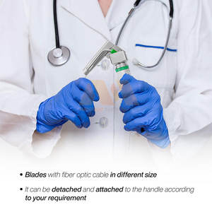 Kit de Laringoscopio Quirúrgico Premium, Instrumento de Alta Calidad para Procedimientos Clínicos, Juego de Laringoscopio Reutilizable - Product Image 5