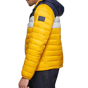 Chaqueta acolchada de invierno personalizada OEM, prendas de vestir informales con cuello levantado, chaqueta acolchada de alta calidad para hombre - Product Image 3