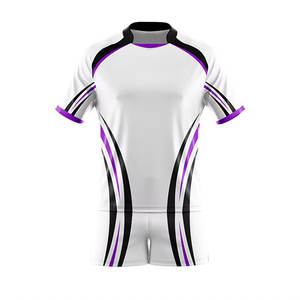 Uniforme de rugby léger sur mesure Chemises respirantes de haute qualité Maillots Manches courtes Style sportif Meilleur design compétitif - Product Image 6