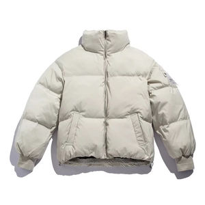 Blouson matelassé à capuche pour homme, nouvelle mode, avec fermeture éclair, col montant, respirant, imperméable, réversible, en polyester, service OEM pour usage décontracté - Product Image 1