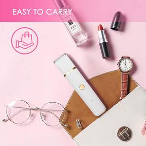 Depiladora Eléctrica para Mujer con Función Húmeda/Seca, Resistente al Agua IPX6, Recortadora de Bikini para Axilas, Piernas, Brazos y Rostro, Lavable - Product Image 1