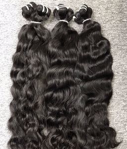 Extensions de cheveux Remy non transformés de haute qualité Paquets de trame de cheveux humains bruts non blanchis originaux Vague naturelle - Product Image 3