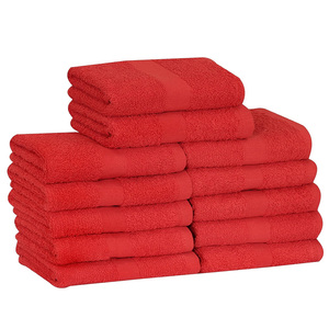 Bleach Safe Salon Serviettes Résistant Aux Produits Chimiques Coton Serviettes Salon De Coiffure Barber Shop Beauté Spa Serviettes Professionnel Coiffeur Utilisation - Product Image 3