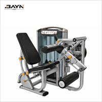 Machine de musculation des jambes (extension et flexion assise) en gros de l'usine chinoise BN pour hôtels, salles de sport, centres de formation et studios privés