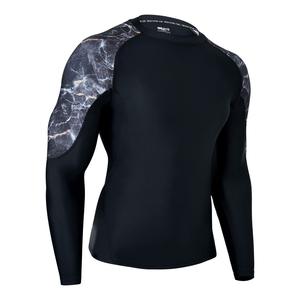Rashguard à manches longues pour homme de qualité supérieure, anti-UV, respirant, séchage rapide, écologique - Design professionnel, élégant, nouvelle arrivée - Product Image 2