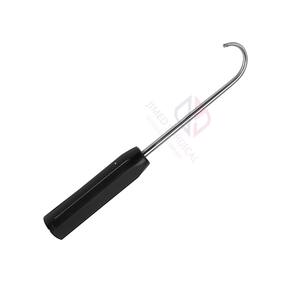 Premium Manual 17cm Surgical Bone <b>Hook</b> Stainless Steel Single-Ended Reusable Orthopedic Tool with <b>Plastic</b> Handle for Surgery - Product Image 6