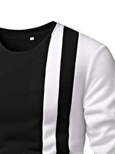 Sudadera de Cuello Redondo para Hombre, Personalizada, Talla 6XL, con Estampado en Relieve, 100% Poliéster, para Otoño, Precio al por Mayor - Product Image 5