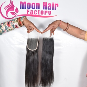 2025 prix de gros produit fournisseurs et exportateurs de cheveux raides fermeture Remy indien extensions humaines disponibles à la vente - Product Image 4