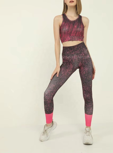 Femmes séchage rapide 2 pièces Yoga sport costume grande taille Fitness course Gym jupe haut pantalon taille adultes-pour les Sports d'hiver d'été - Product Image 4