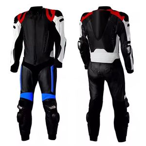 Último estilo, último estilo, motorista de cuero de motor, traje de carrera de cuero de motocicleta personalizado, traje de carreras de motorista - Product Image 3