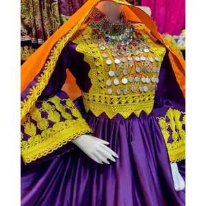 Excelente calidad Banjara Tribal étnico Vintage, afgano/Pakistán Kuchi fiesta vestido tradicional Kochi vestido al por mayor por Qj Impex - Product Image 3