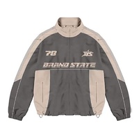 Ensemble survêtement homme personnalisé coupe-vent imperméable en nylon 2 pièces pour la course, streetwear léger, vêtements de sport d'hiver