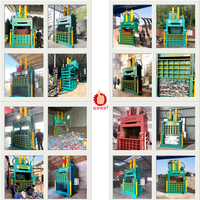 2026 Machine de compactage et de pressage verticale hydraulique pour métaux, avec moteur et roulement, pour le recyclage de fûts et barils d'huile usagée