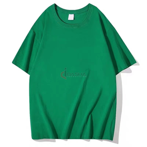 2025 camisetas de gran tamaño de alta calidad con logotipo personalizado, cuello redondo, camiseta informal suelta de algodón, proveedor directo de fábrica - Product Image 3