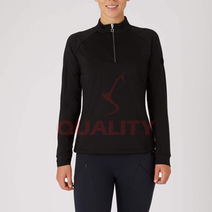 Chemise d'équitation à compression de qualité supérieure couche de base thermique conçue pour un confort maximal pendant l'entraînement par temps froid à vendre - Product Image 1
