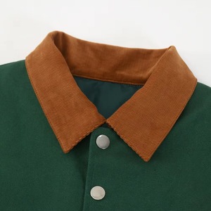 2025 chaquetas de talla grande a la moda, chaquetas cálidas de algodón para hombres, ropa de calle con cremallera para hombres, chaquetas informales de Hip Hop - Product Image 6