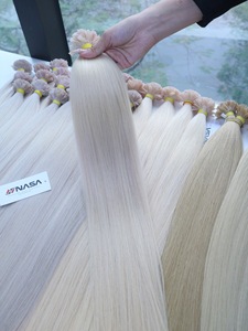 เคราตินทิป 100 กรัม ราคาขายส่ง NASA พรีเมี่ยม ต่อผมแท้เวียดนามทุกสี 60 ซม. - Product Image 3