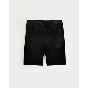 Pantalones cortos de mezclilla de verano para hombre, de alta calidad, OEM, informales, para correr, gimnasio, impermeables, con patrón sólido, de punto, 100% de algodón - Product Image 2