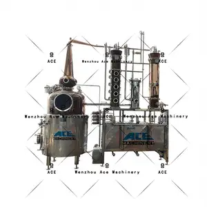 エース銅ムーンシャイン蒸留器アルコール蒸留器ワイン製造機サプライヤーミニアルコール蒸留器