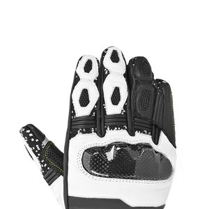 Guantes de carreras de cuero Moq bajo de alta demanda/Guantes de carreras de cuero de dedo completo de último estilo a la venta - Product Image 3