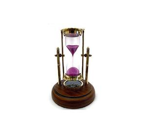 Cadre en métal or sablier sablier en gros artisanat cadeau grande horloge de sable antique pour la décoration intérieure à bas prix quantité minimale de commande - Product Image 2