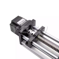 Module linéaire à vis à billes, axe optique, plateau coulissant de précision, équipement d'automatisation CNC, double axe optique, vis à billes YSF80 YSX80