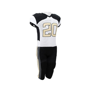 Maillot de football américain unisexe personnalisé de haute qualité 100% polyester, respirant, séchage rapide, tissu extensible, sublimé - Product Image 4
