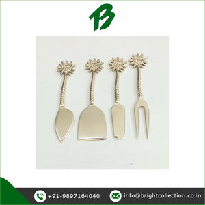 ชุดมีดชีสสุดหรู ชุดมีดชีส ด้ามจับดวงอาทิตย์คุณภาพพรีเมี่ยม วัสดุทองเหลือง มีทั้งดีไซน์และขนาด - Product Image 2