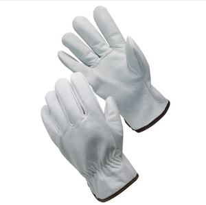 ที่มีคุณภาพสูงสวนขับรถถุงมือโลโก้ที่กำหนดเองความปลอดภัยหนังกลางแจ้งทำงานถุงมือฤดูหนาว - Product Image 5