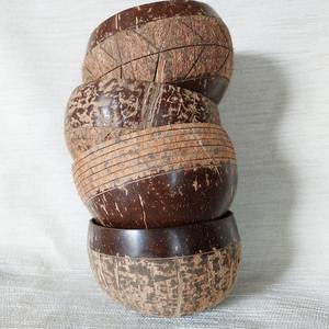 Prix usine bols à dessert en noix de coco bol et cuillère en coquille de coco naturelle faits à la main sans danger pour les aliments - Product Image 5