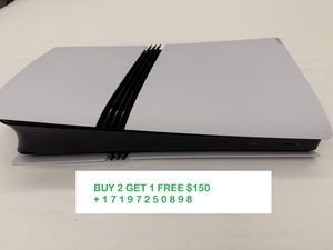 Compre 5 y obtenga 3 gratis. Consola de juegos Sony PS5 PRO sin disco, calidad estándar, CFI-7019, blanca **ENVÍO GRATUITO** - Product Image 5