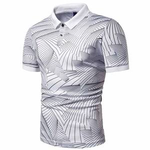 Camisas Polo para Hombre, 100% Poliéster, Impresión Completa, Secado Rápido, Transpirables, Manga Corta, Cuello Camisero, para Negocios y Trabajo - Product Image 2