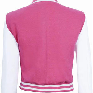 แจ็คเก็ตวาร์ซิตี้ผู้หญิงสำหรับฤดูหนาว มีกระเป๋าข้าง ผ้าถัก ระบายอากาศได้ดี ผ้าแคนวาส ดีไซน์สตรีทแวร์ปรับแต่งได้ - Product Image 3